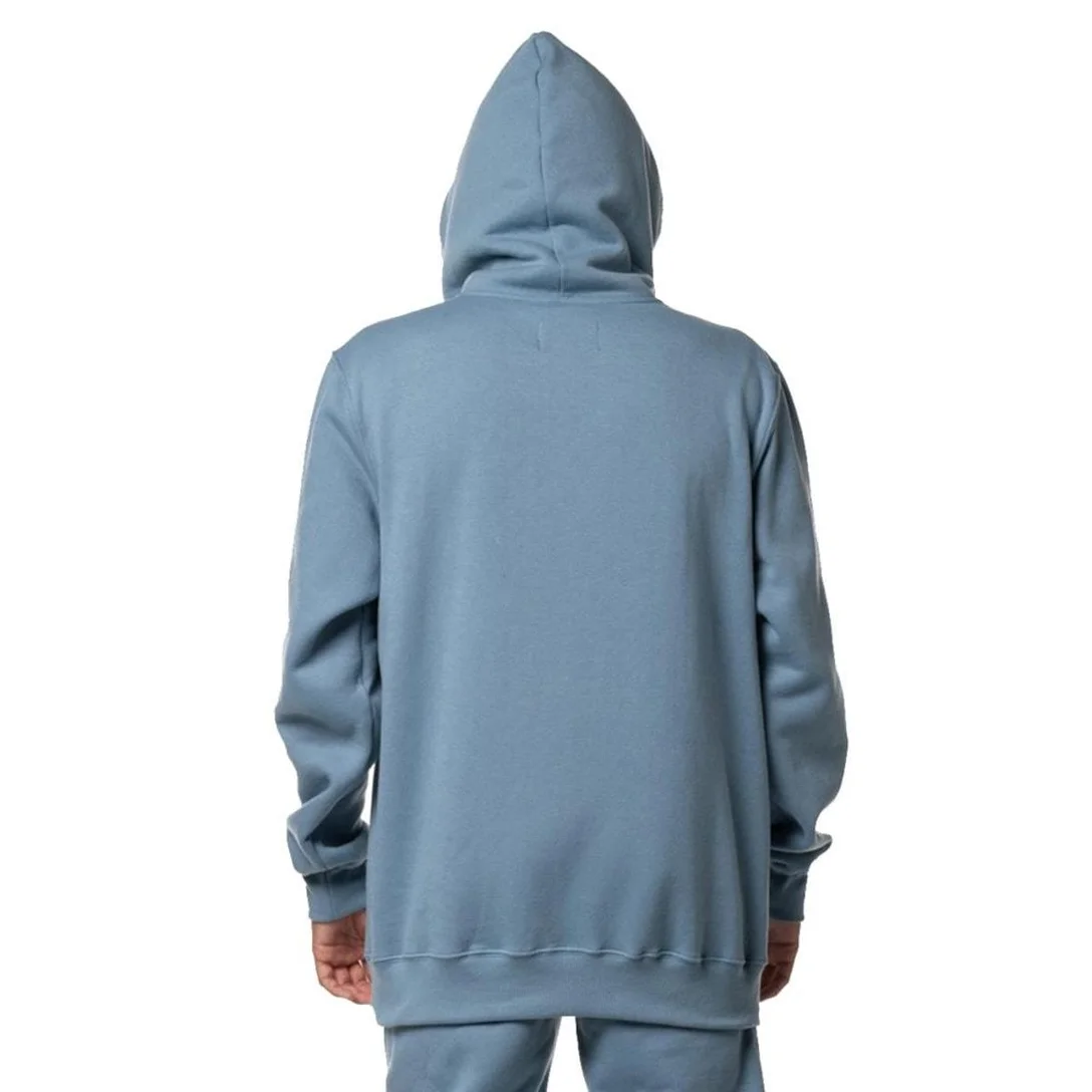 Moletom Quiksilver Canguru Embroidery Azul Escuro 280g - Imagem 3