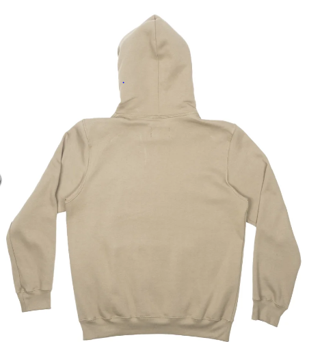 Moletom Quiksilver Canguru Full Logo 280G Caqui - Imagem 4