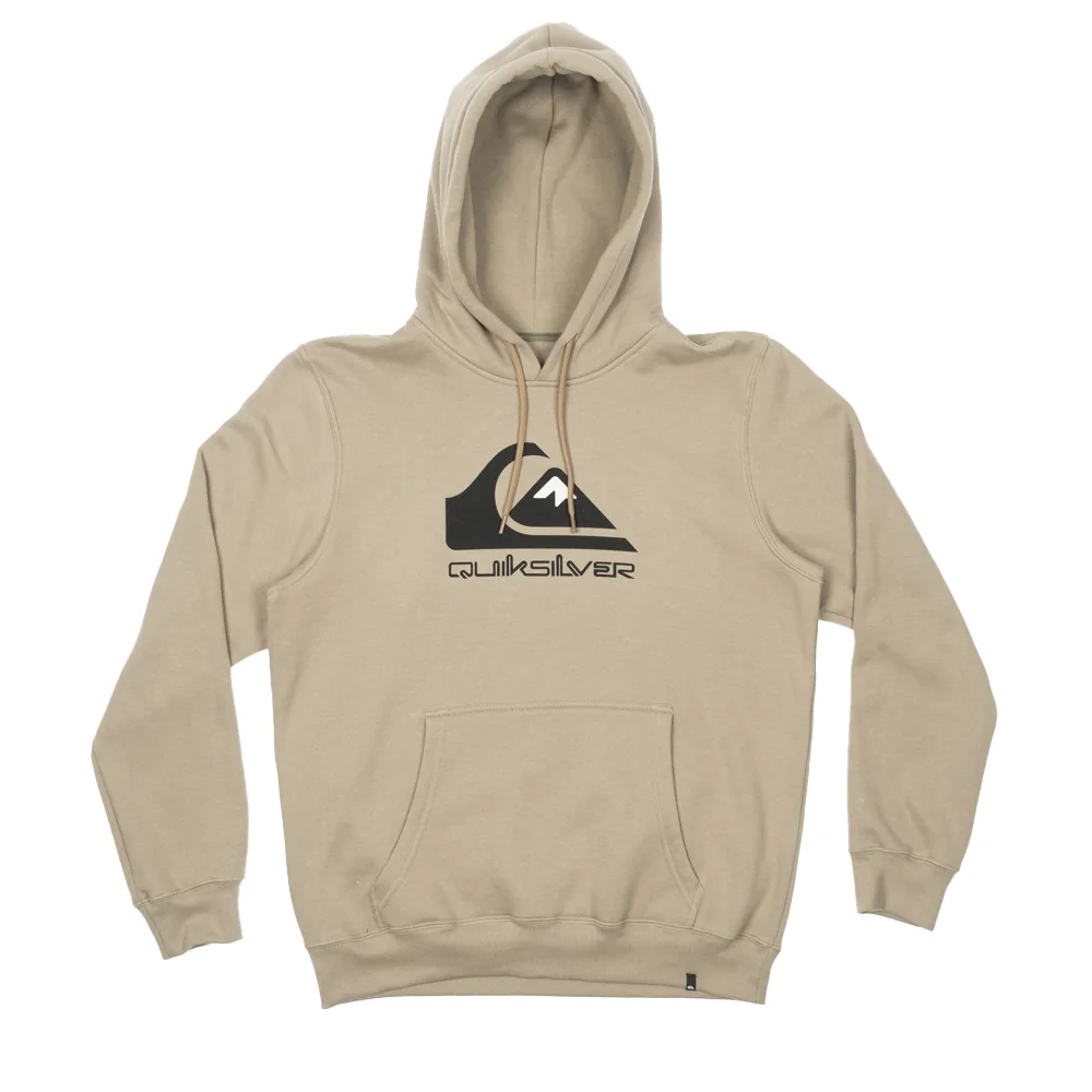 Moletom Quiksilver Canguru Full Logo 280G Caqui - Imagem 3