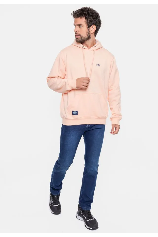 Moletom Ecko Canguru Masculino New Fashion Basic Pessego Mellow - Imagem 4