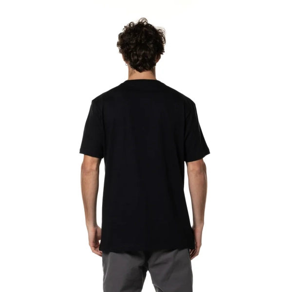 Camiseta Quiksilver M/C New Lines Fade Preto - Imagem 3