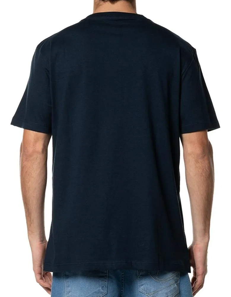 Camiseta Quiksilver Full Logo Masculina Marinho Escuro - Imagem 2