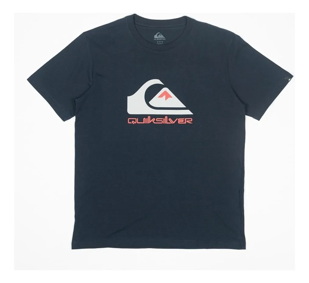 Camiseta Quiksilver Full Logo Masculina Marinho Escuro - Imagem 3