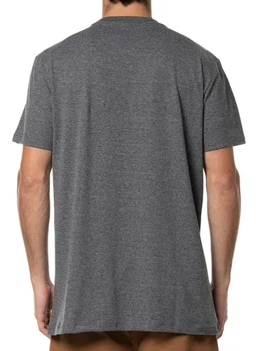 Camiseta Quiksilver New Omni Cinza Medio Mescla - Imagem 2