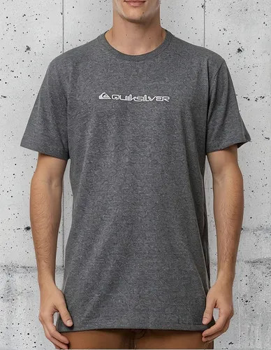 Camiseta Quiksilver New Omni Cinza Medio Mescla