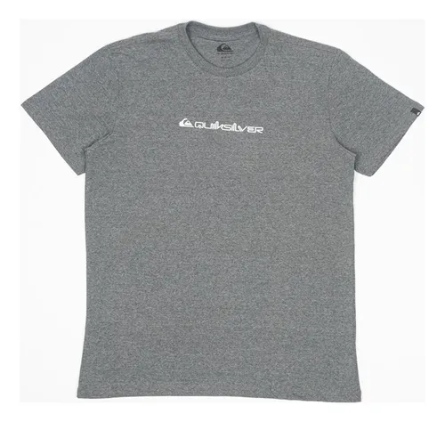 Camiseta Quiksilver New Omni Cinza Medio Mescla - Imagem 3