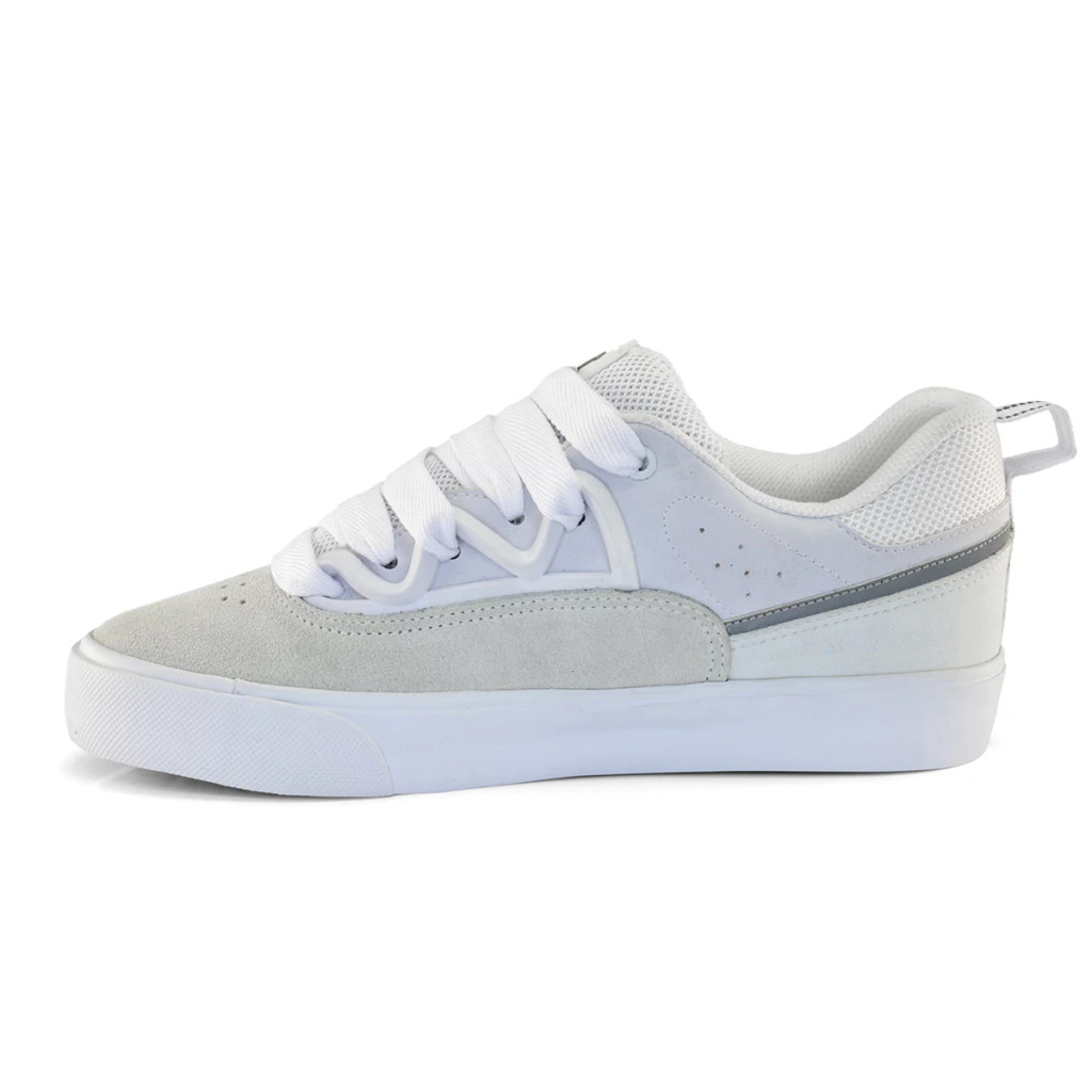 Tênis Double-g Inject Skate Branco Encorpado Passador Grande - Imagem 2