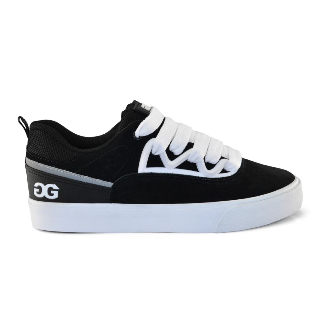 Tênis Double-g Inject Skate Preto Encorpado Passador Grande