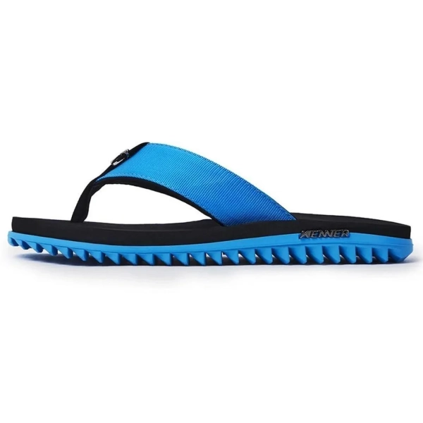 Sandália Kenner Kivah - Preto/Azul Claro - Imagem 3