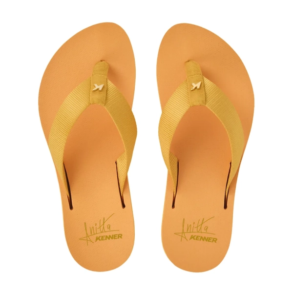 Sandália Kenner Kyra Anitta Amarelo/Branco - Imagem 4