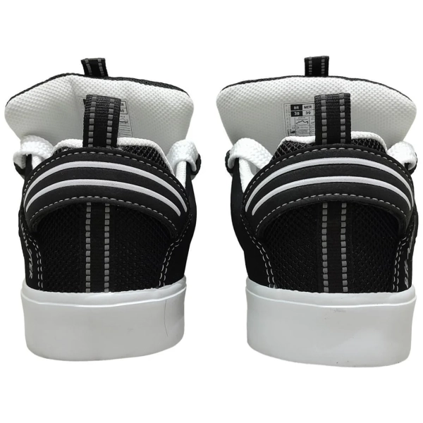 Tênis Qix Double G Big Monster Skate Robusto - Preto/Branco - Imagem 3