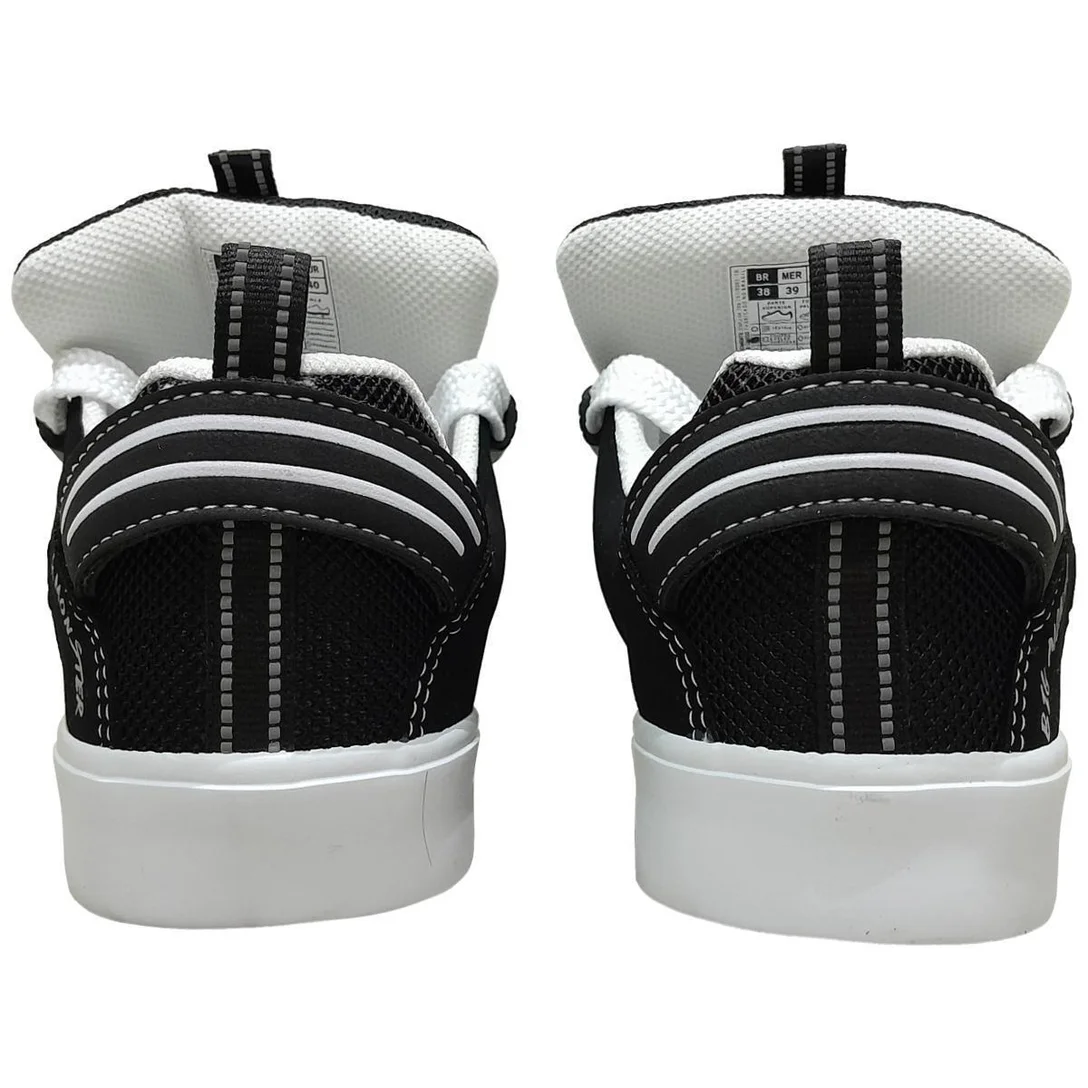 Tênis Qix Double G Big Monster Skate Robusto - Preto/Branco - Imagem 3