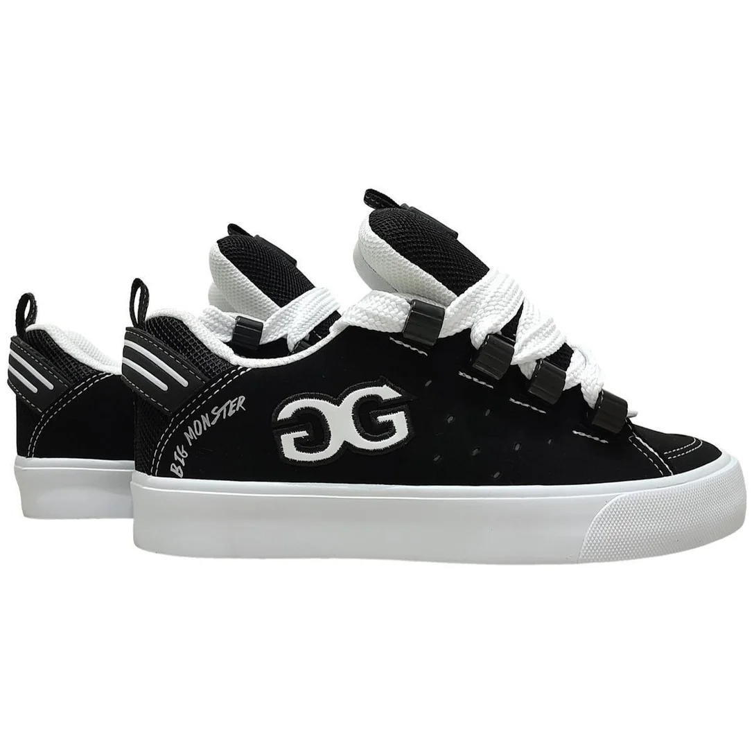 Tênis Qix Double G Big Monster Skate Robusto - Preto/Branco - Imagem 4
