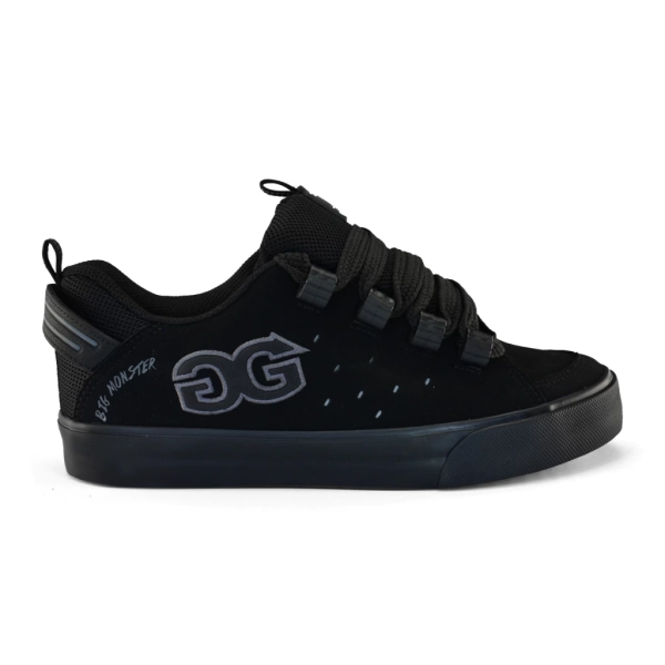 Tênis Qix Double G Big Monster Skate Robusto - All Black