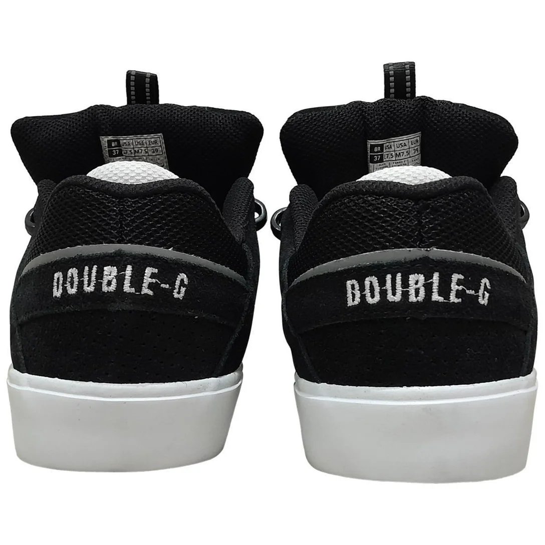 Tênis Qix Double-G Squad Reflect Encorpado - Preto/Branco - Imagem 3