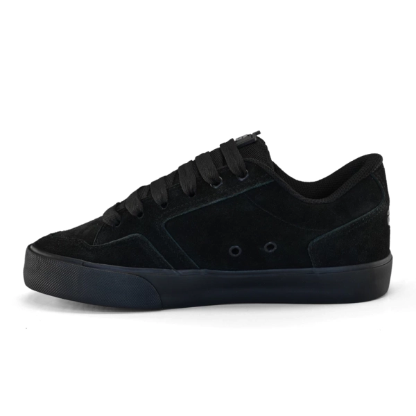 Tênis Qix Double-g Sugarhill Skate Camurça Cadarço Largo Black - Imagem 2