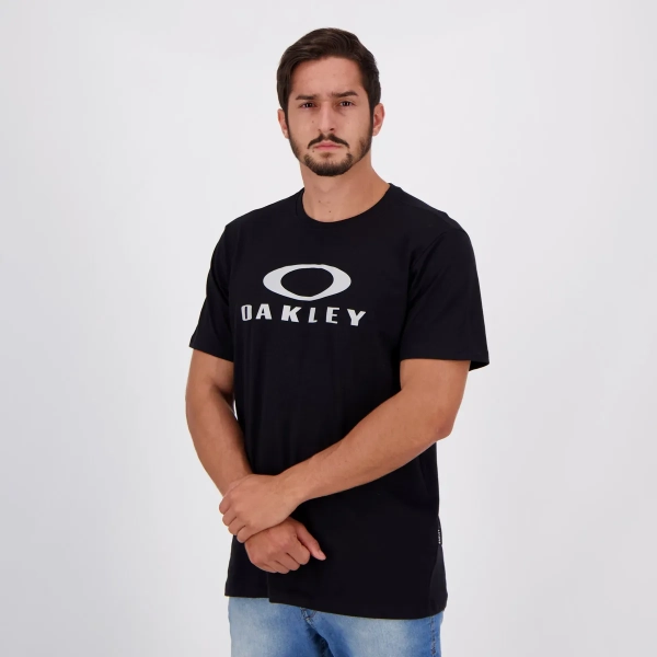 Camiseta Oakley O Bark SS Preta - Imagem 2