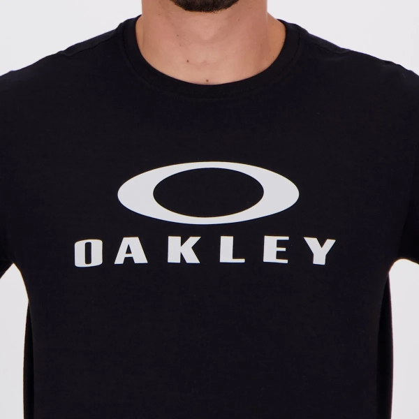 Camiseta Oakley O Bark SS Preta - Imagem 4