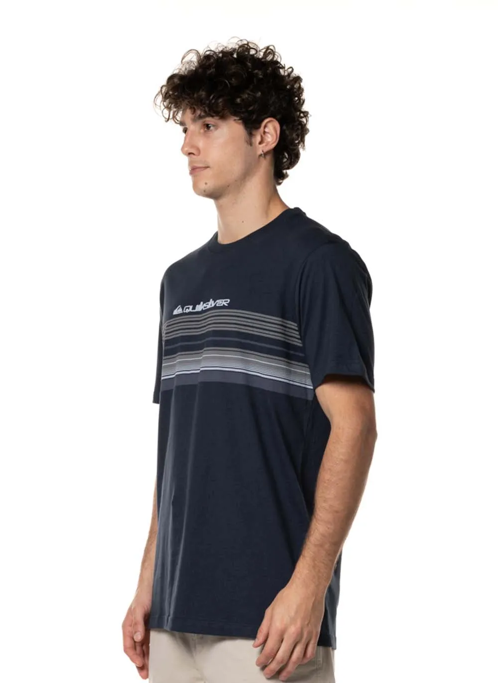 Camiseta Quiksilver M/C Banner Marinho - Imagem 3