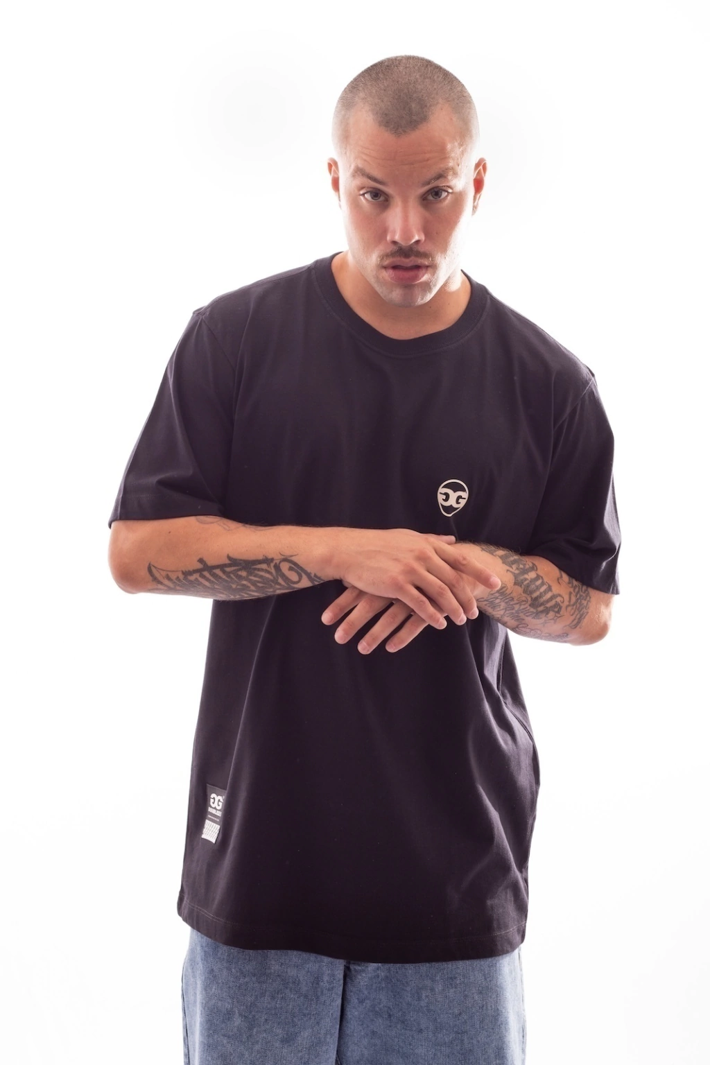 Camiseta Double-G - Respected Bege - Imagem 2