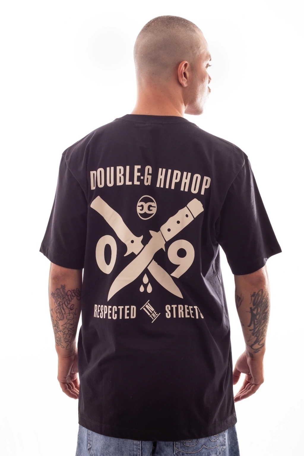 Camiseta Double-G - Respected Bege
