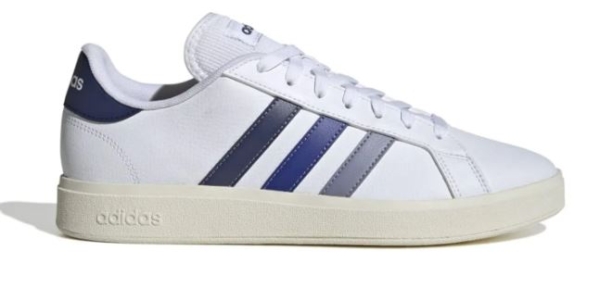 Tênis Adidas Grand Court Base 2.0 Masculino Branco/Azul original